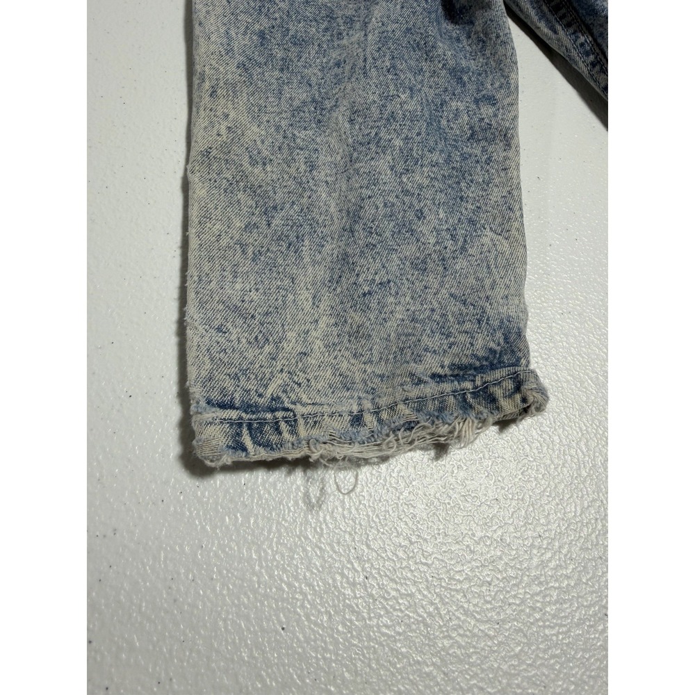 Vintage Oshkosh Acid Wash Denim Overalls Baby USA Made 2T - Picture 5 of 13
